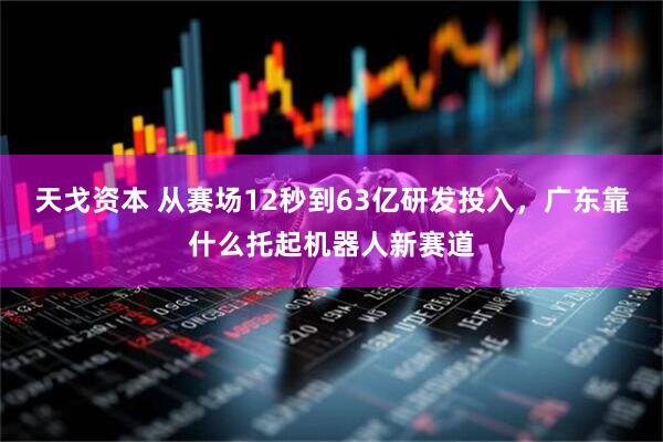 天戈资本 从赛场12秒到63亿研发投入,广东靠什么托起机器人新赛道